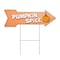 Signmission Pumpkin Spice Arrow Yard Sign Funny Home Decor 30in Wide C-ARROW10-999657 - alternate 1